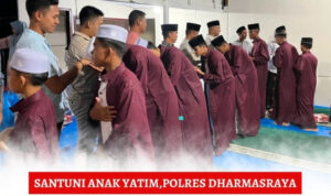 santuni-anak-yatim-polres-dharmasraya-gelar-yasinan-dan-doa-bersama-di-rumah-dinas-253004-115707